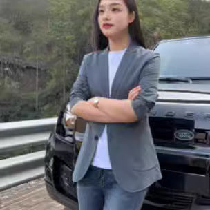 Business Single Western Sun-proof Suit Jacket