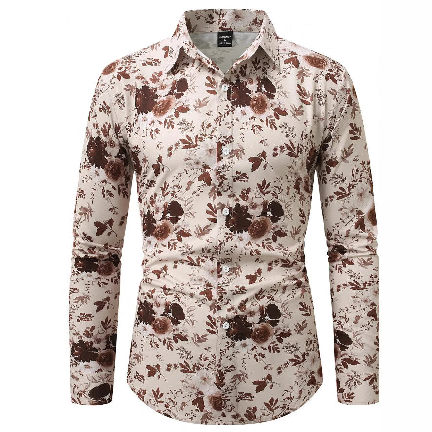 Men's Long-sleeved Shirt