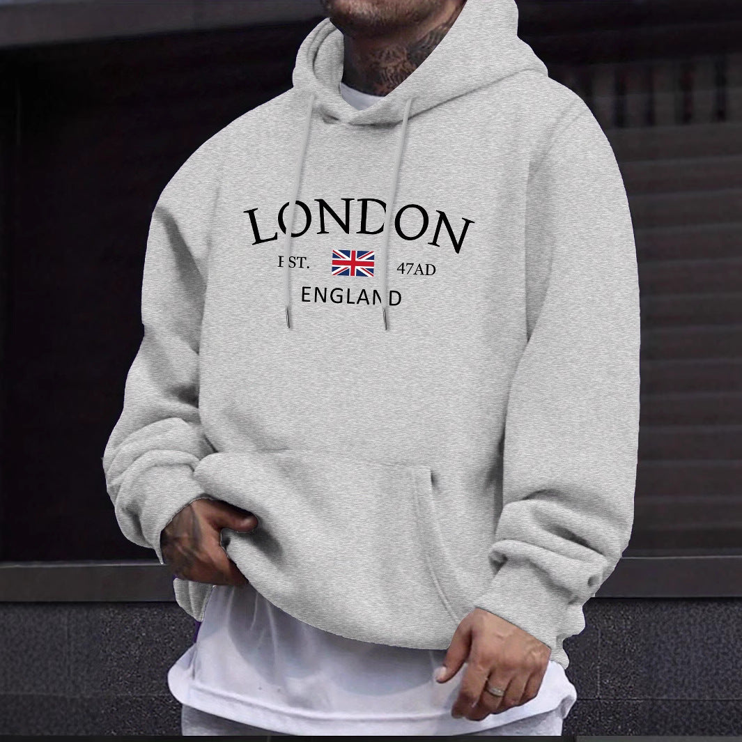 Fashion Personalized Printed Men's Casual Hoodie