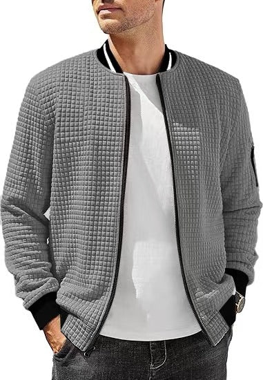 Men's Casual Stand Collar Jacket