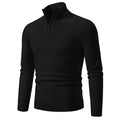 Casual Simple Stand-up Collar Slim Fit Men's Knitwear Sweater