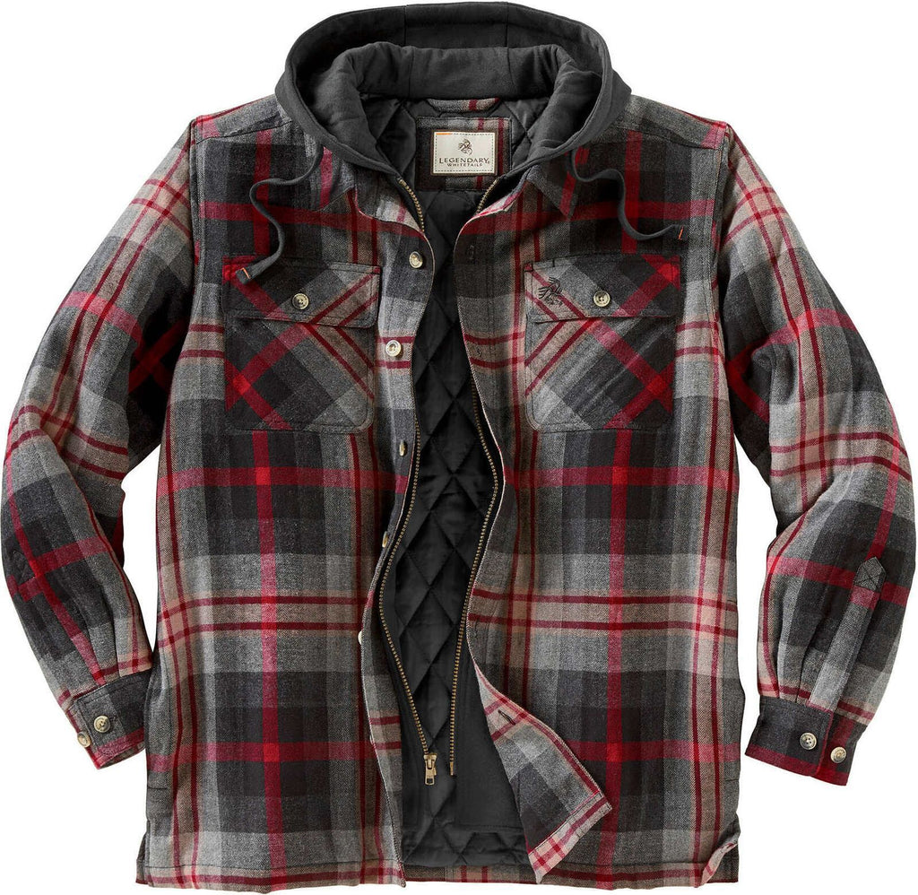 Plaid Printed Loose Jacket Men