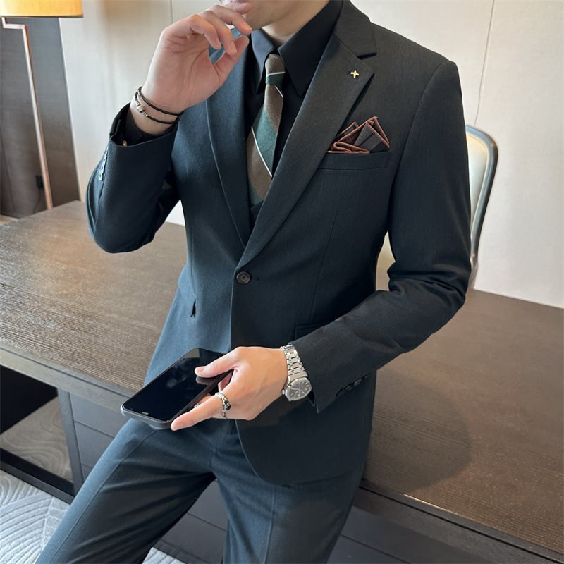 Men's Business Blended Formal Wear suit