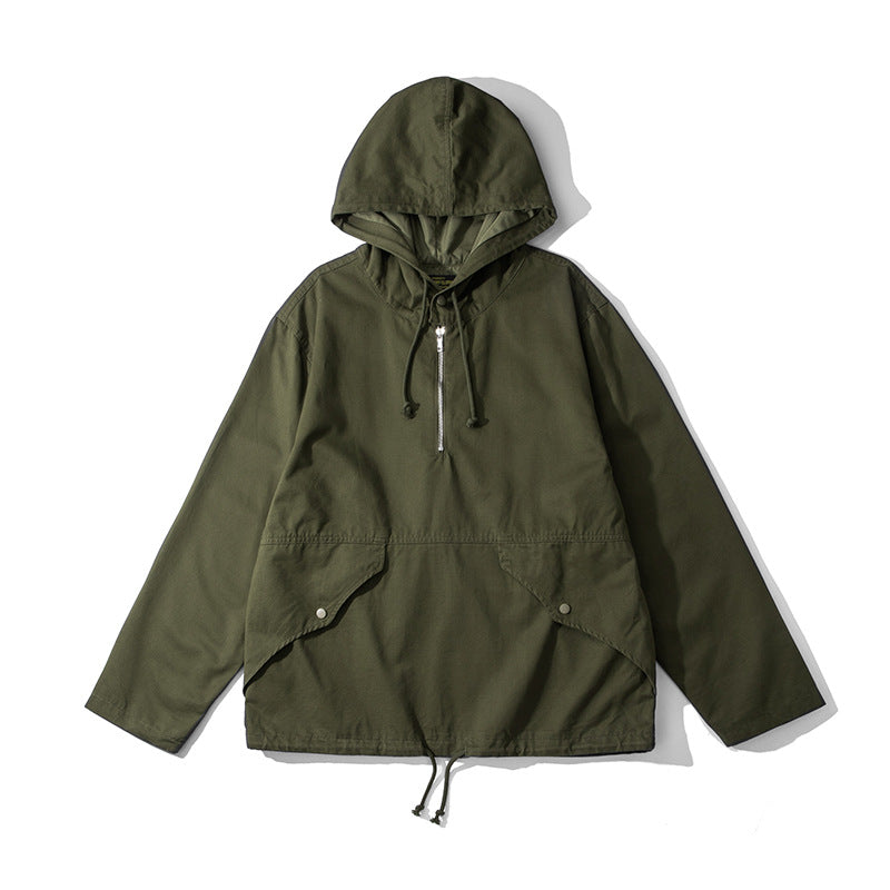 Hooded Camouflage Outdoor Parka hoodie