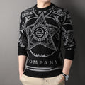 Autumn And Winter Men's Knitwear Round Neck Loose sweater