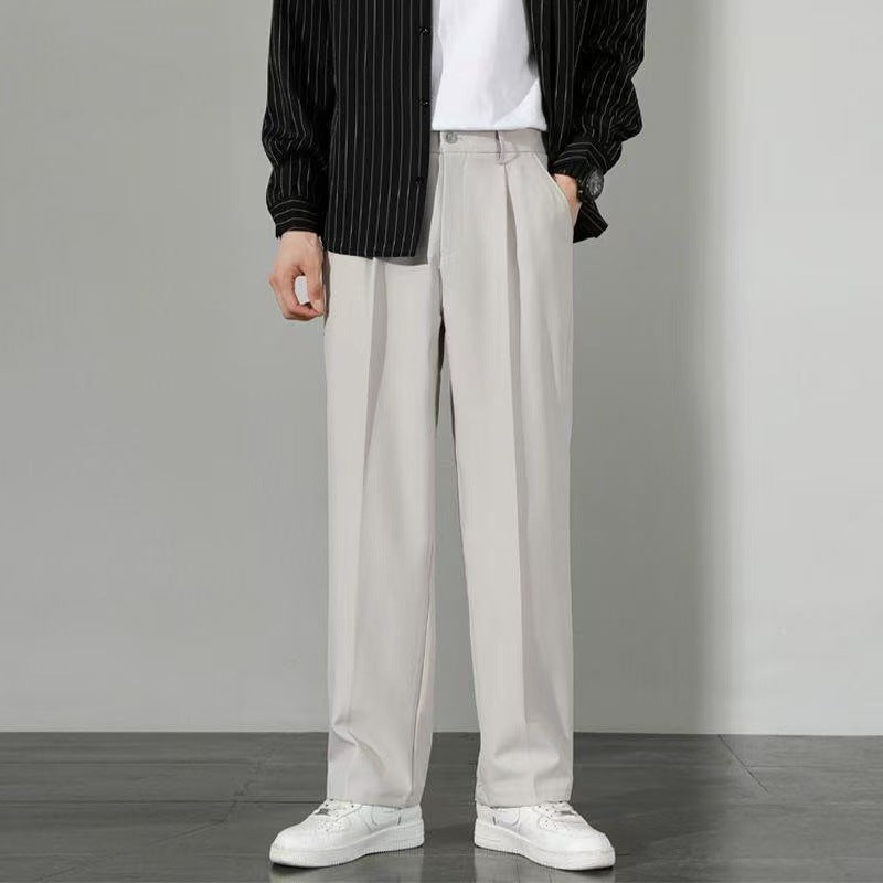 Ins Draping Design Wide-leg Pants