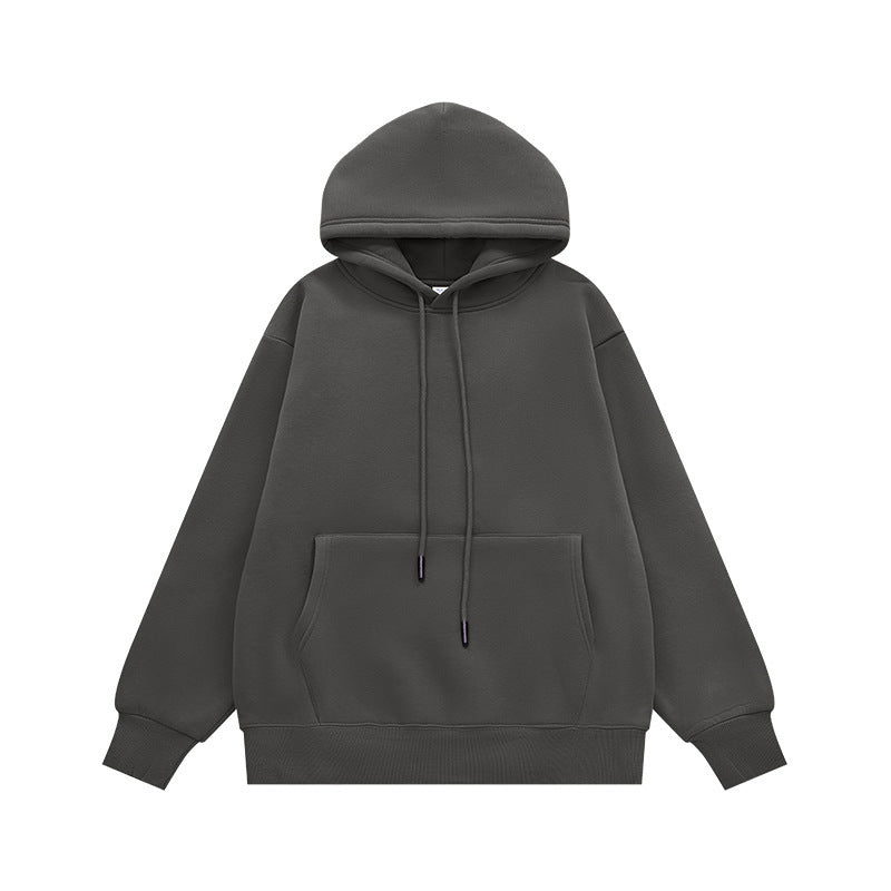 Men's Velvet Padded Hooded Sweatshirt