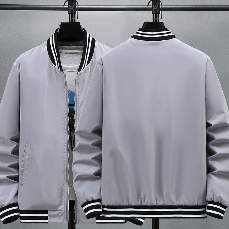 Stand Collar Spring And Autumn Loose All-matching Casual jacket