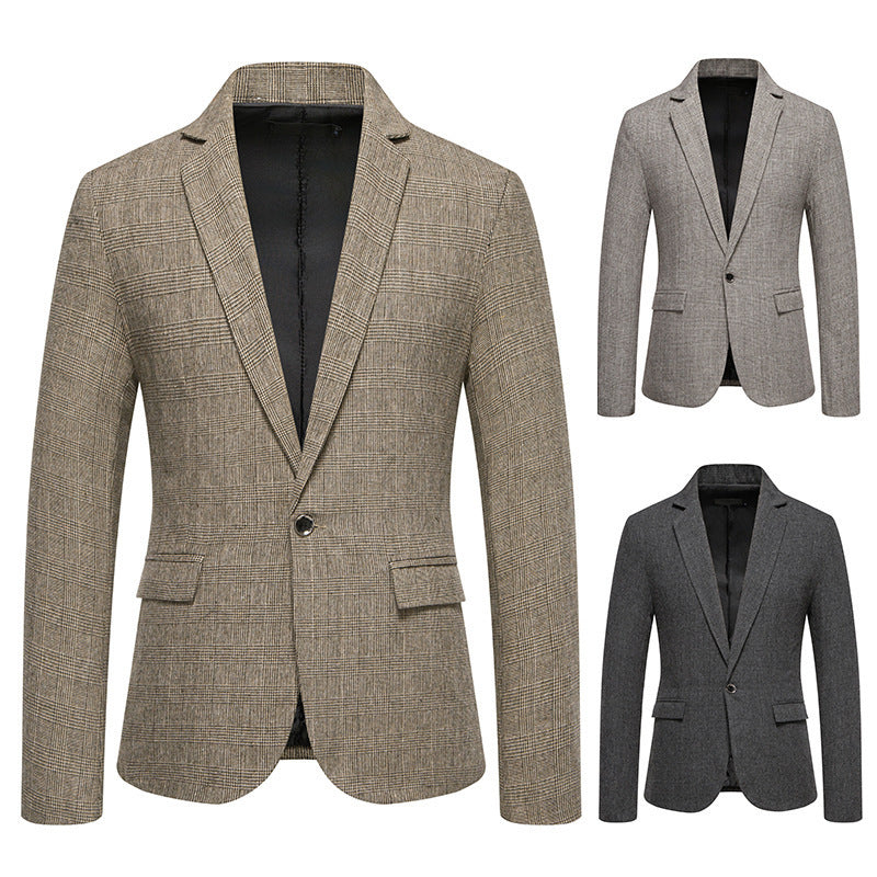 Woolen Casual Small Suit Coat
