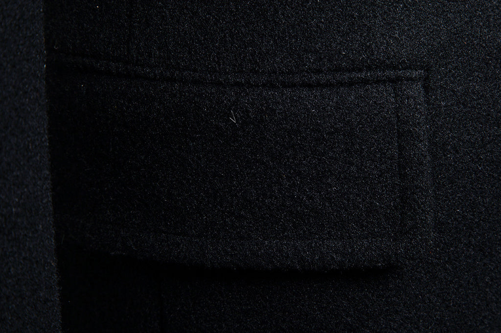 Men's Medium Length Oversized Woolen Coat