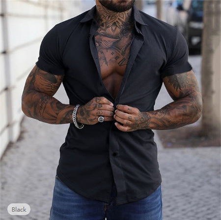 Men's Casual Solid Color Shirt