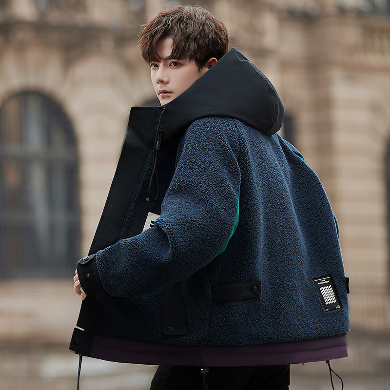 Hooded Down Jacket Men