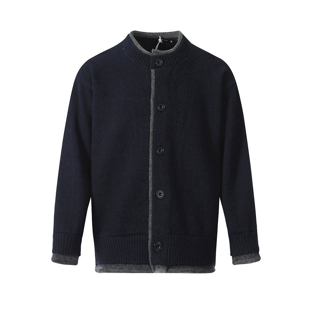 American Street Versatile Contrast Color Coat