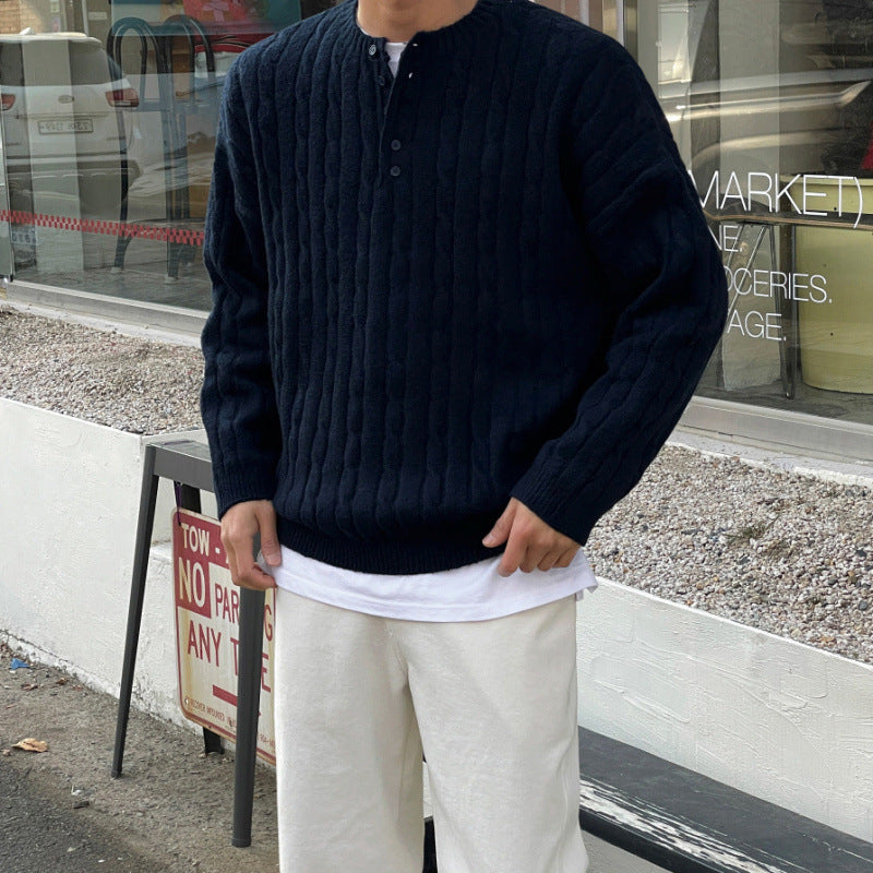 Men's Autumn And Winter Lazy Sweater