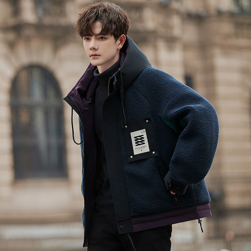 Hooded Down Jacket Men