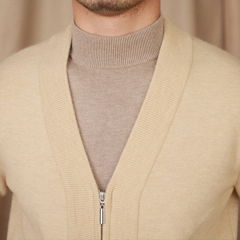 Men's Solid Color Casual Coat