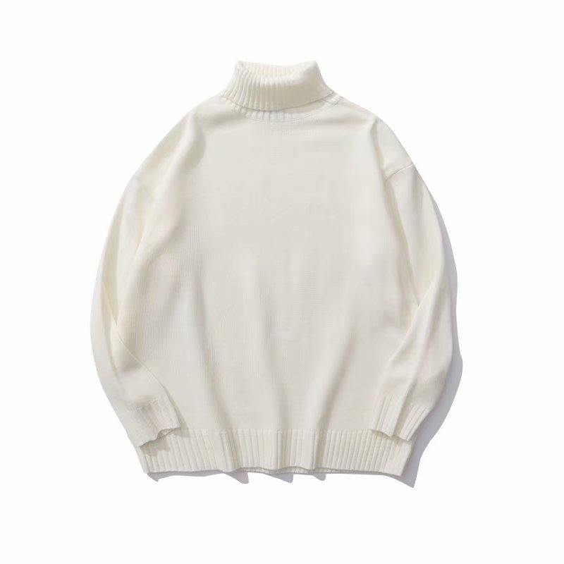 Simple Versatile Couple Turtleneck Sweater