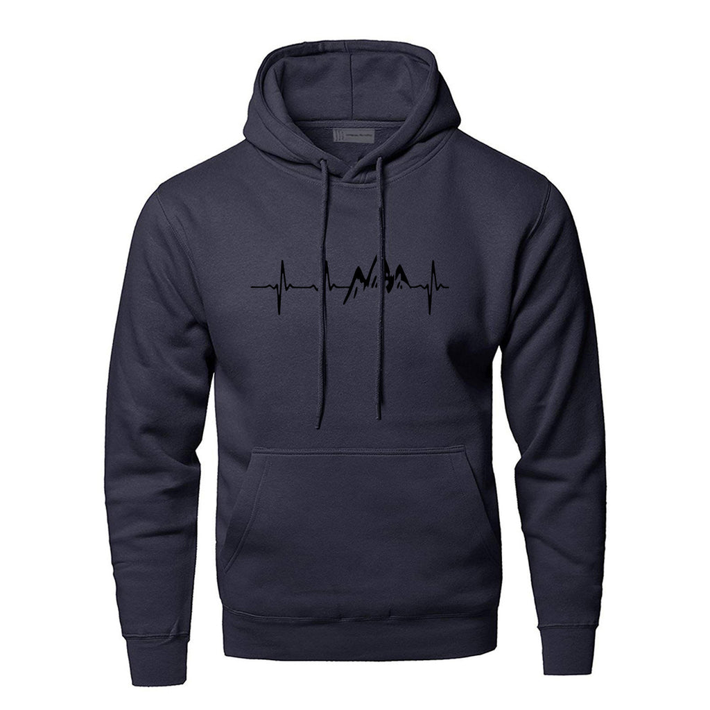 Men's Polyester Fiber Compass Hoodie