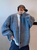Vintage Loose Knitted Cardigan Sweater Warm Coat