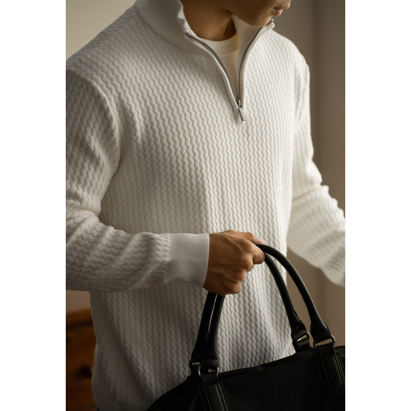 Turtleneck Zipper Sweater