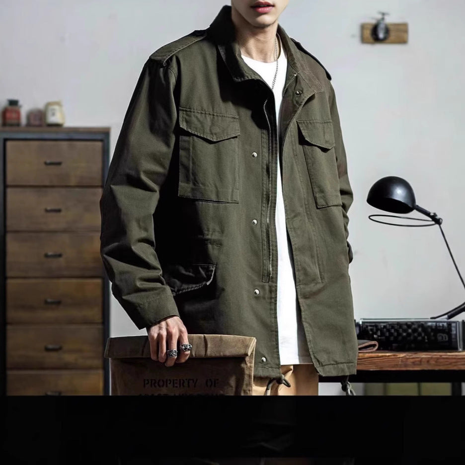 American Vintage Overalls Jacket Men