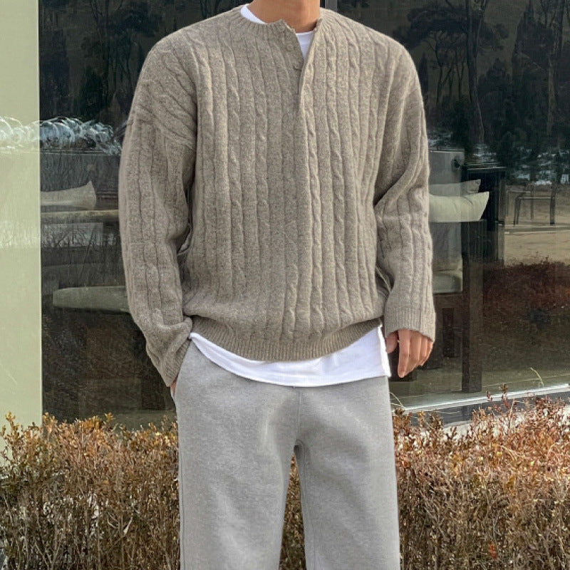 Men's Autumn And Winter Lazy Sweater