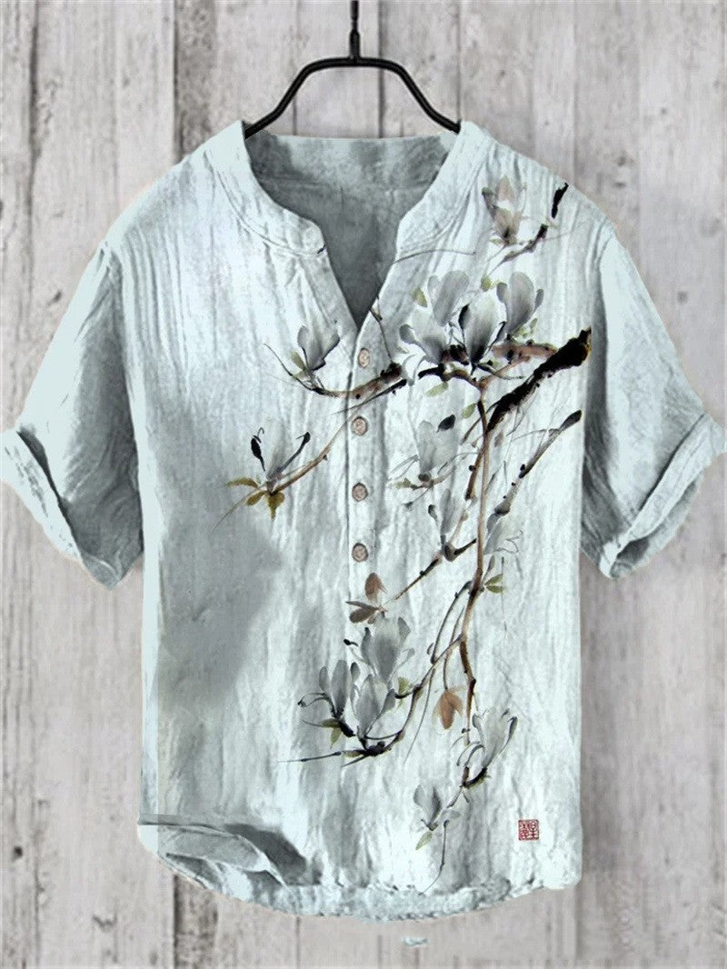 Men's three Breasted shirt