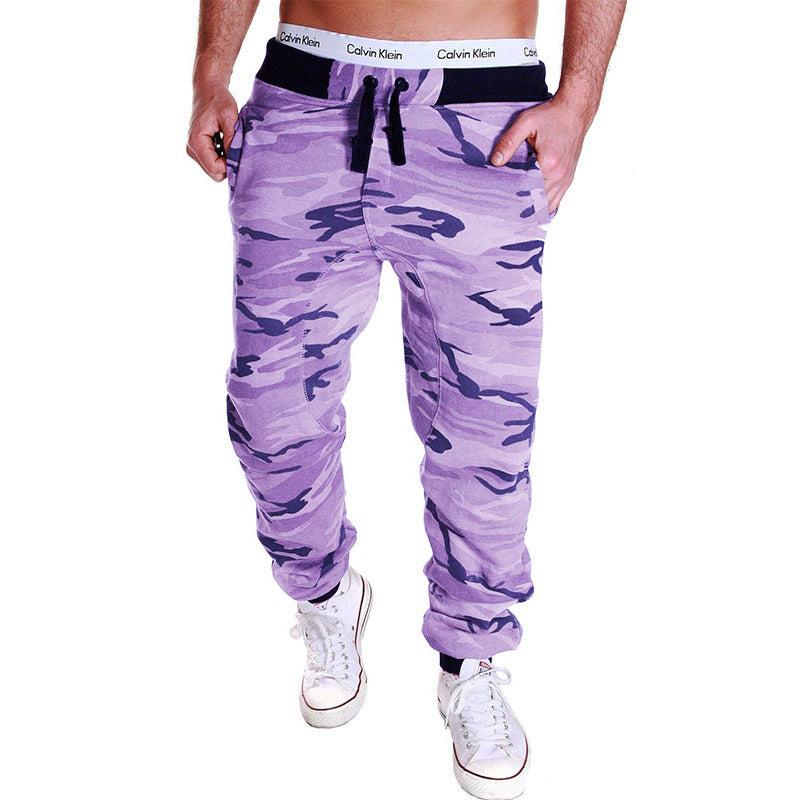 Camouflage Hip Hop Casual Loose Trousers