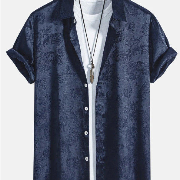 Printed Loose Men's Shirt