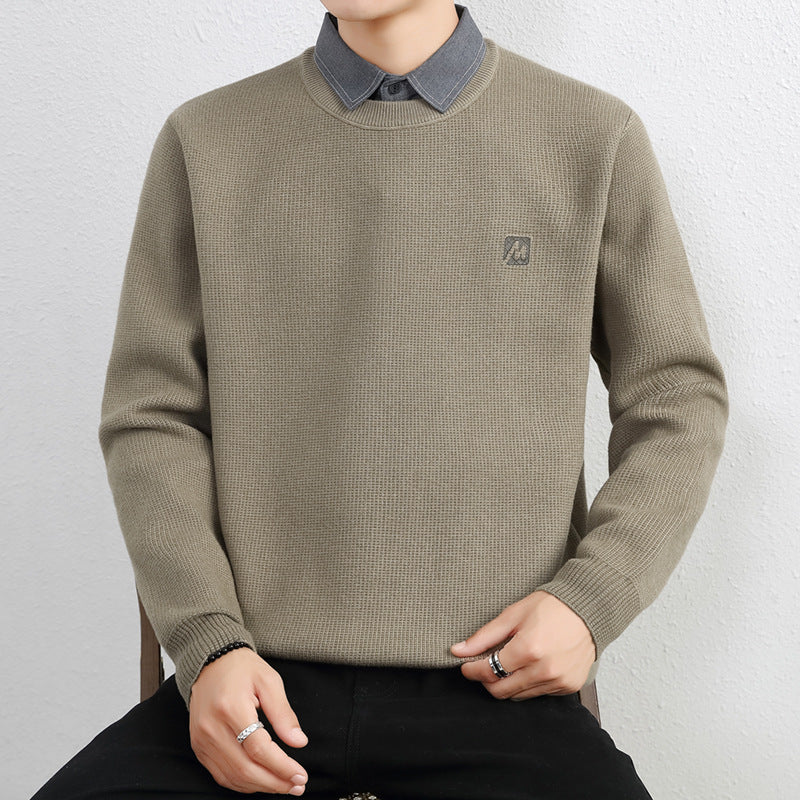 Simple Two Pieces Sweaters Men