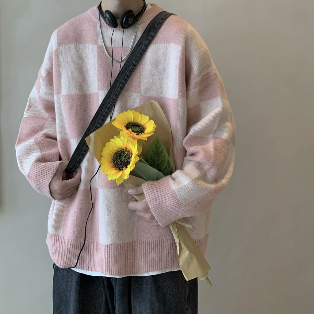 Loose And Idle Autumn And Winter Thickening Cotton Knitwear sweater