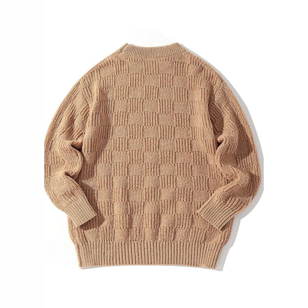 Pullover Men's Round Neck Sweater