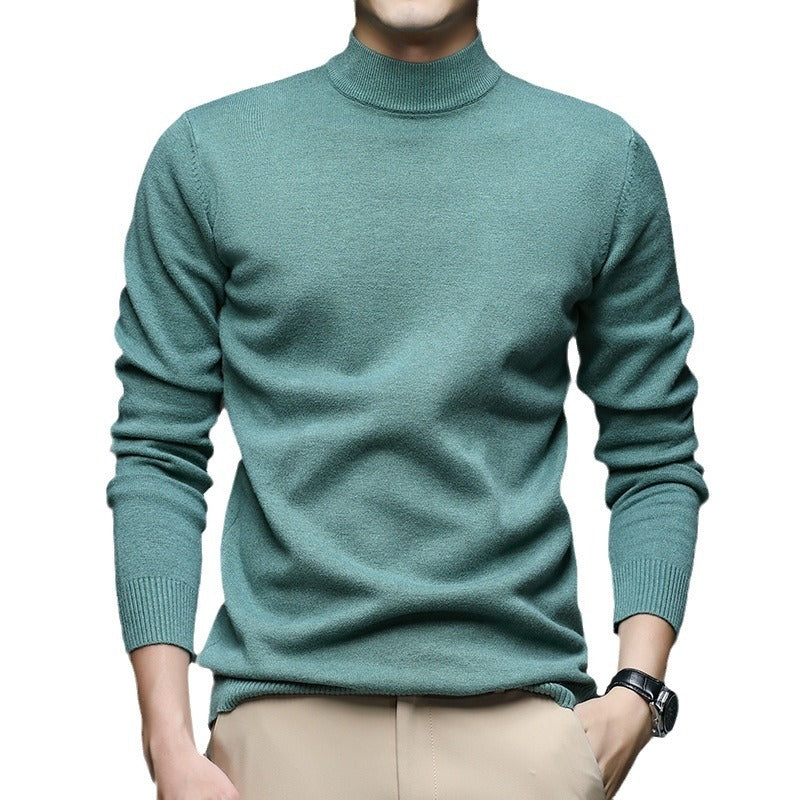 Half Turtleneck Slim Fit Base Sweater