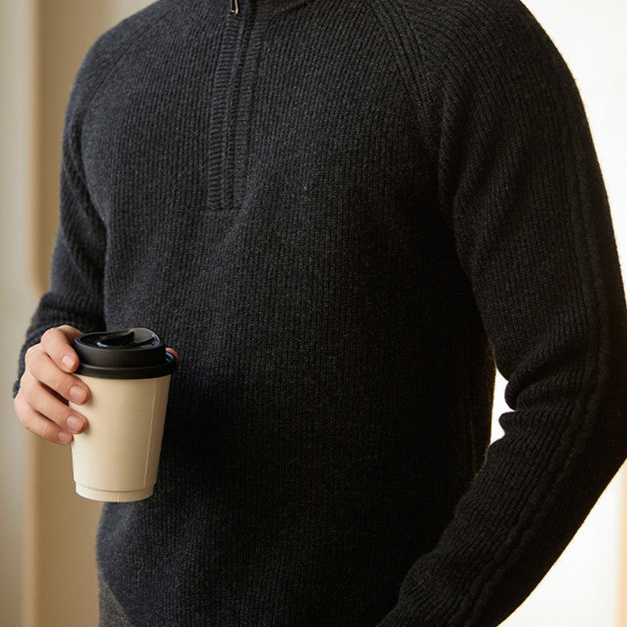 Pure Wool Casual Sweater