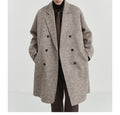 Double-sided Woolen Men's Mid-length Coat