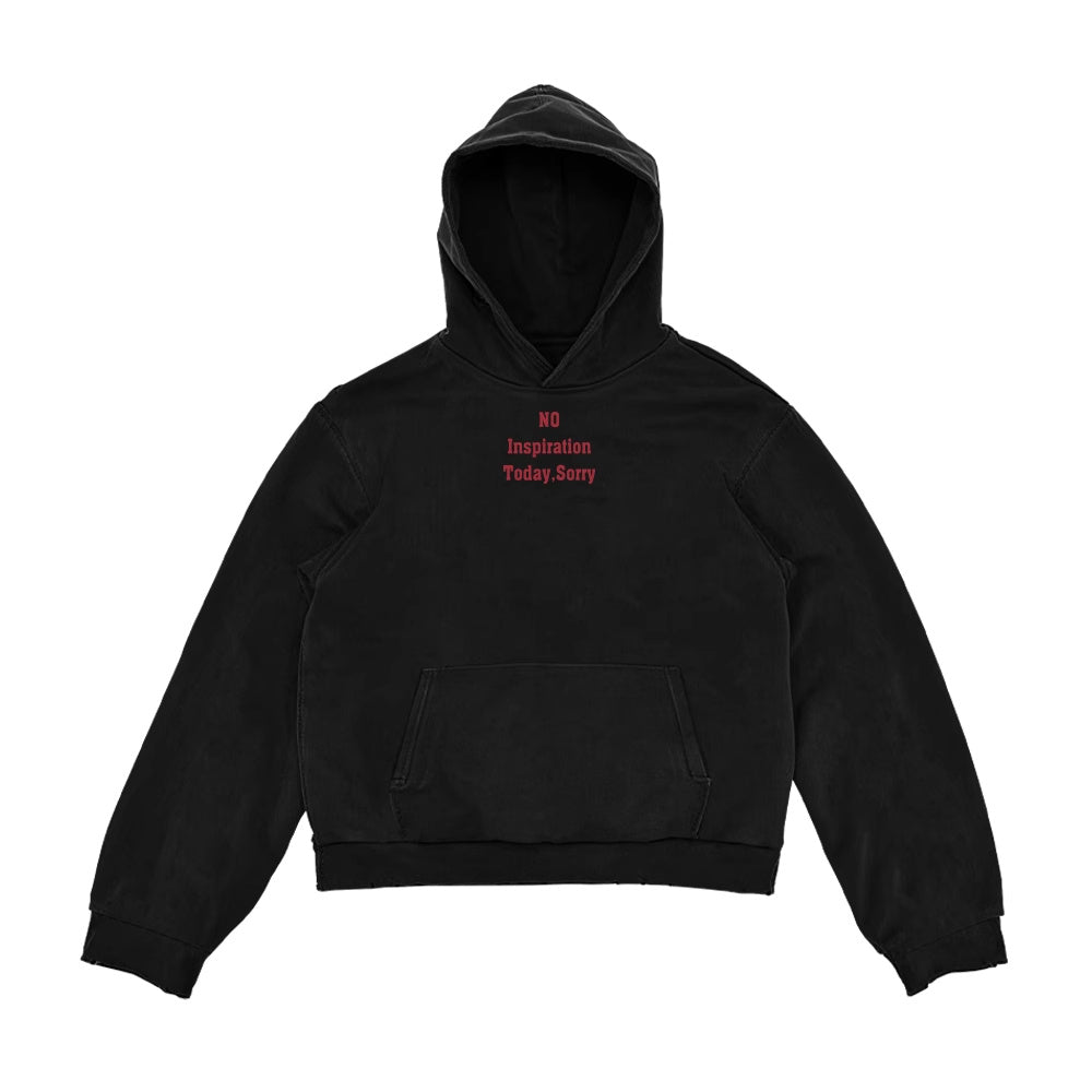 Minimalist Design Maychao Youth Street Hip-hop Loose Hooded Sweater