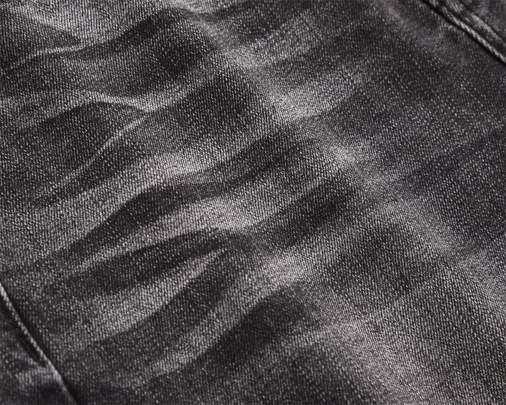 Washed Wear-white Jeans For Men