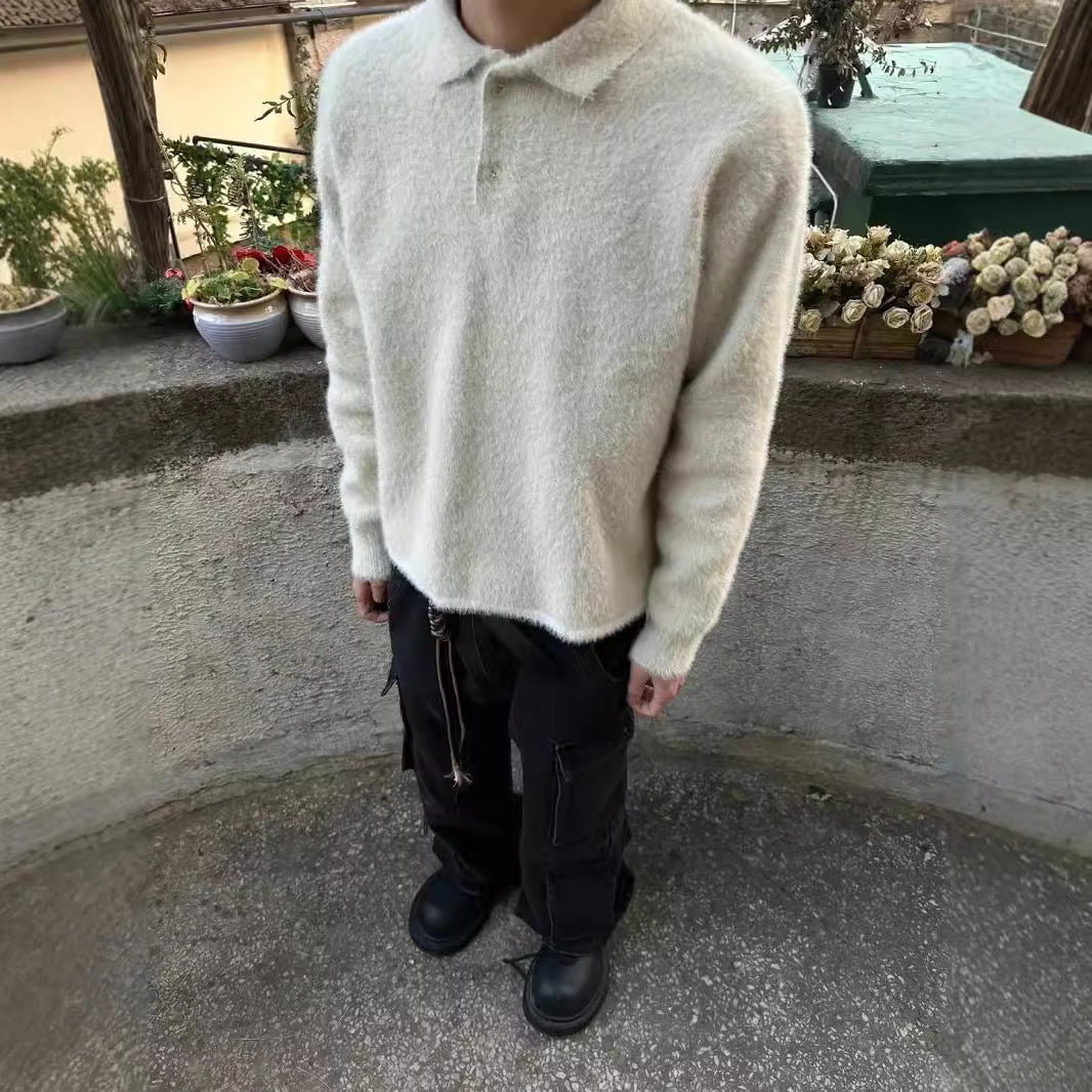 Men's Soft And Skin-friendly Knitted Sweater