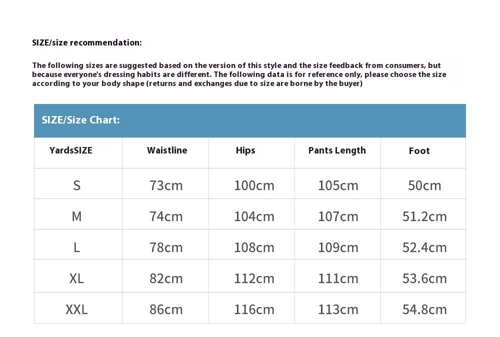 Loose Denim Trousers Men