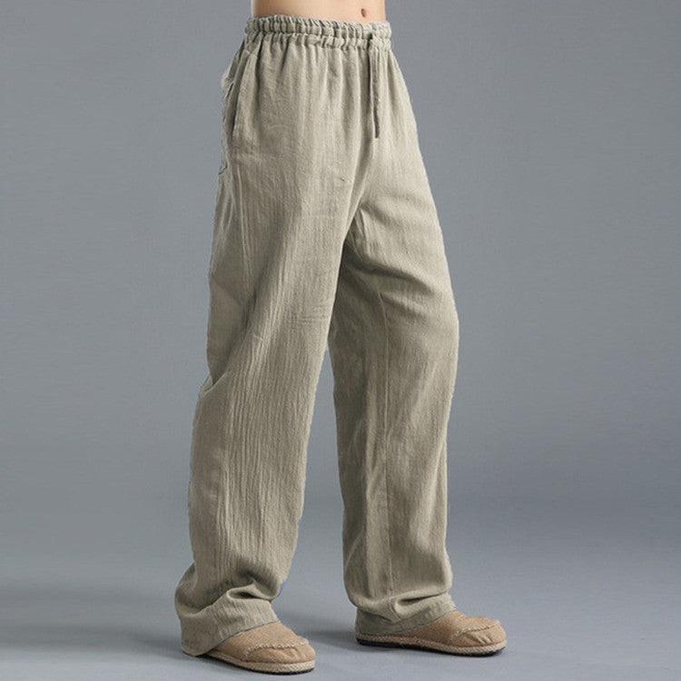 Men's Breathable Linen Loose Casual Pants