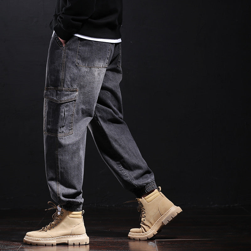 Fallwinter Tooling Jeans Mens Loose