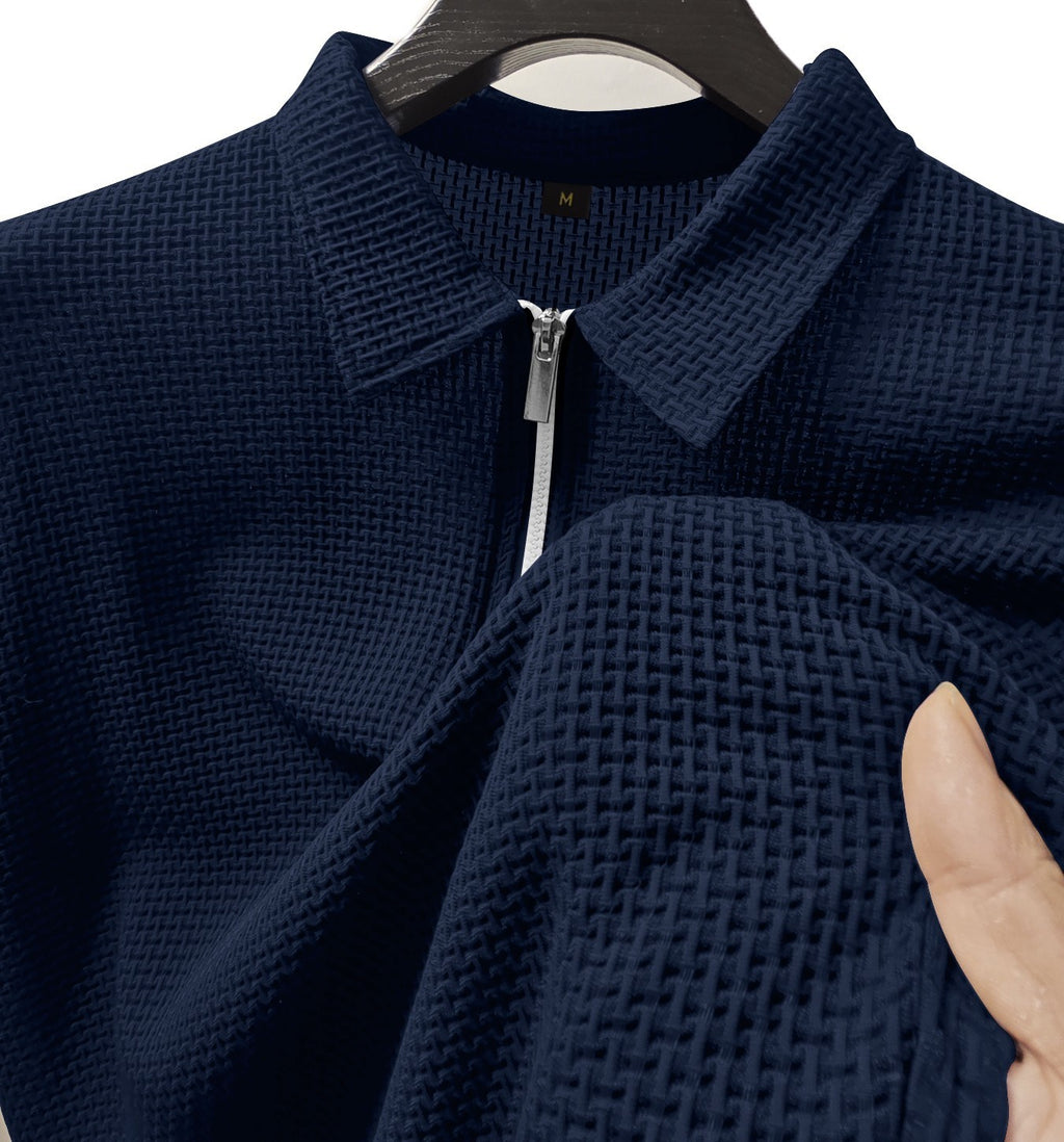 Nylon High Elastic Breathability Men's Casual T-shirt