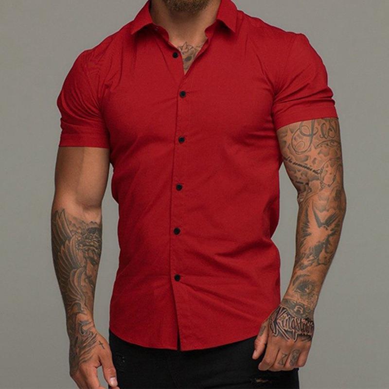 Men's Fitness Short Sleeve Shirt