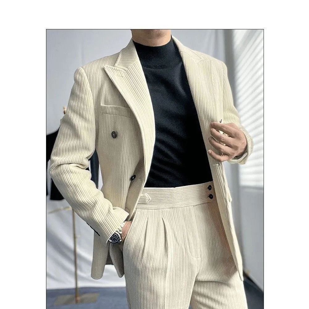 Corduroy Retro Suit men