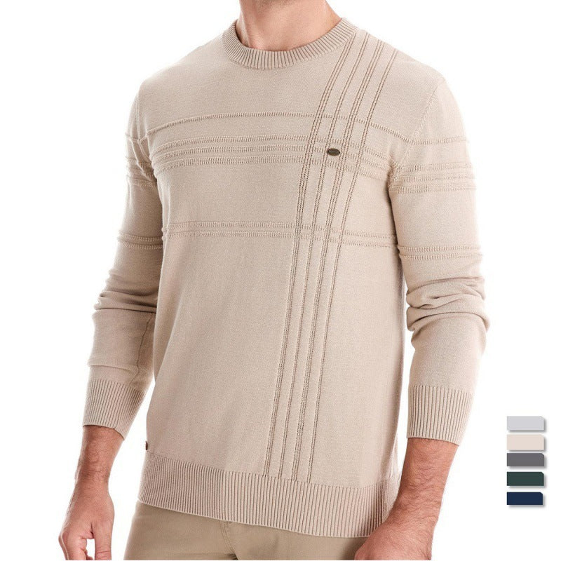 Men's Round Neck Pullover sweater