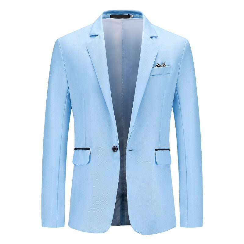 Men's Loose Single-breasted Business Suit Jacket