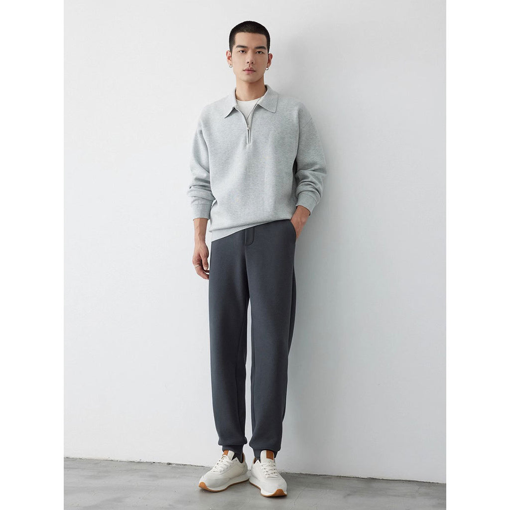 Casual Polo Collar Knitwear Sweater For Men