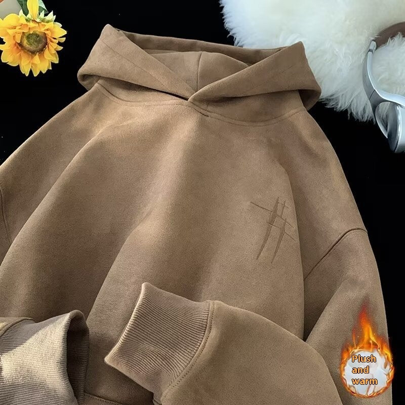 Autumn And Winter Retro Hooded Sweater