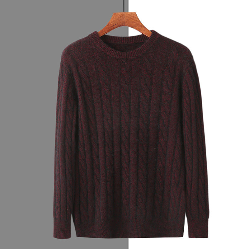 Men's Thickened Mink Sweater