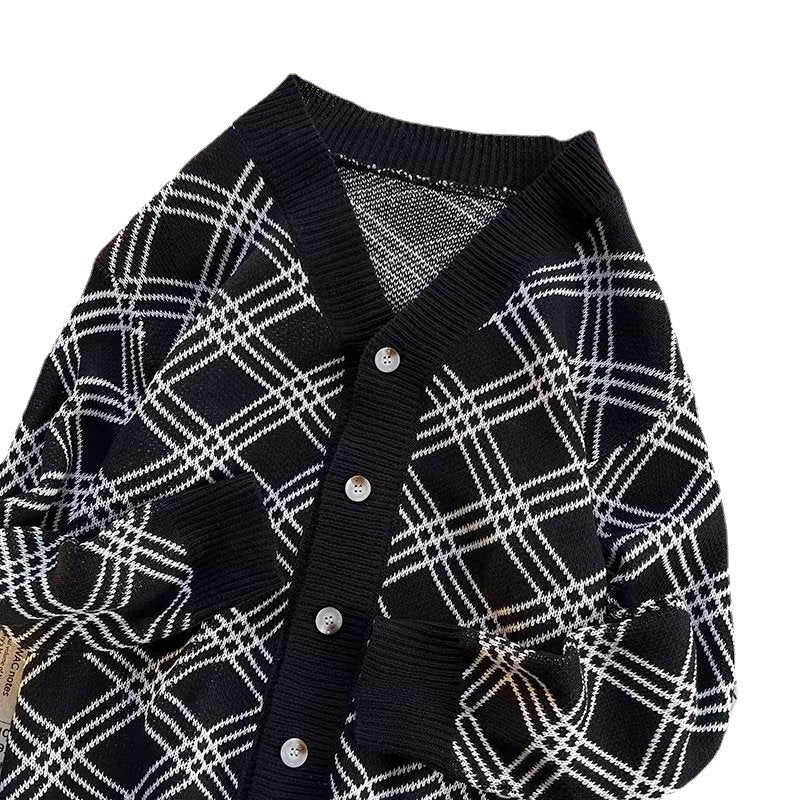 Japanese Men's Idle Style Autumn sweater